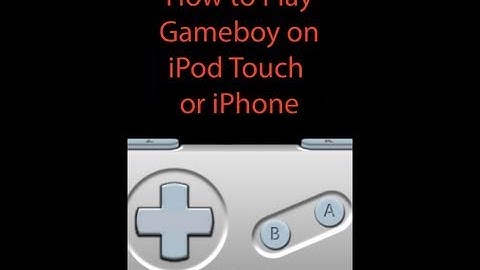 How To Play Gameboy on your iPod Touch/ iPhone!!!