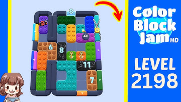 Color Block Jam Level 1296 (2198) Solution Walkthrough