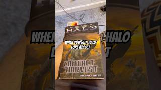 When you’re a Halo lore addict #books #bookworm #booklover #booktube