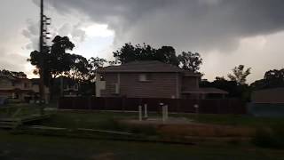 Eveleigh to Macarthur in a hailstorm