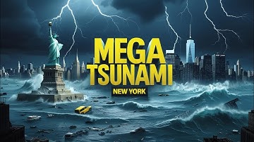 "Mega Tsunami Hits New York – AI Disaster Simulation"
