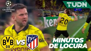 🚨VOLTERETA EN MINUTOS DE LOCURA 😱| Dortmund vs Atl Madrid | UEFA Champions League 23/24 4tos | TUDN