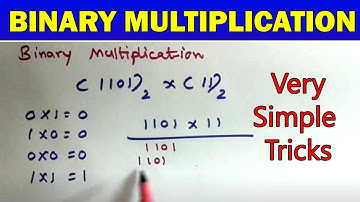 Binary Multiplication Very Simple Tricks in tamil