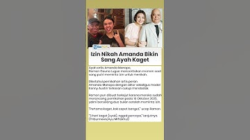 Izin Nikah dengan Kenny Austin, Amanda Manopo Bikin Sang Ayah Syok