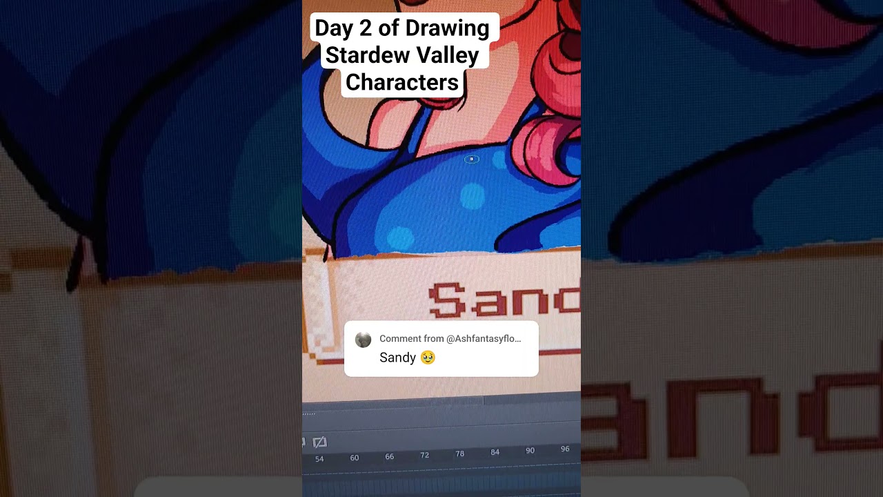 Drawing Sandy---Stardew Valley 