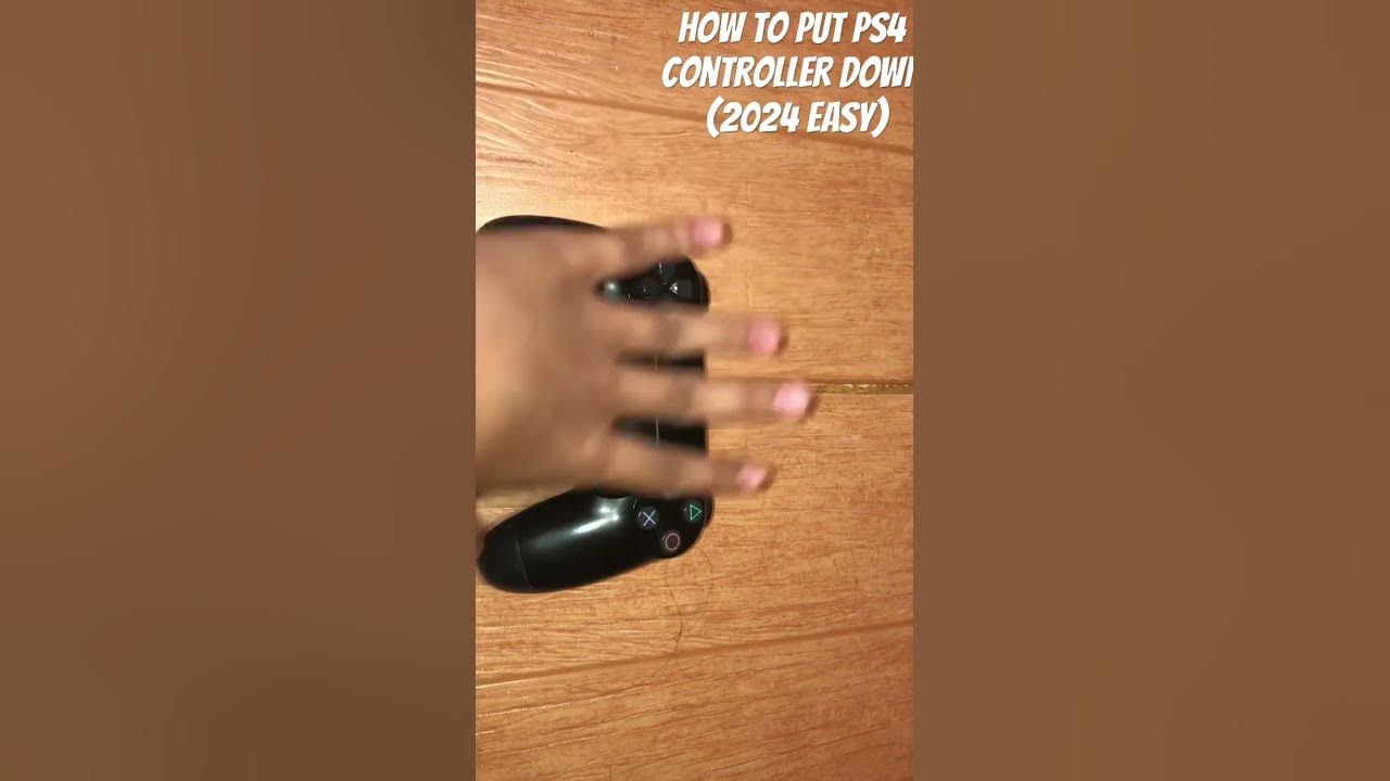 How To Put Ps4 Controller Down YouTube how-to-put-ps4-controller-down-youtube
