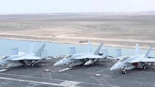 USS Dwight D. Eisenhower (CVN 69) Transits the Suez Canal