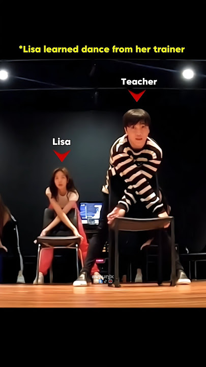 When lisa learned dance moves just in a seconds 😱😭 #blackpink #lisa #viral #shortsviral #shorts