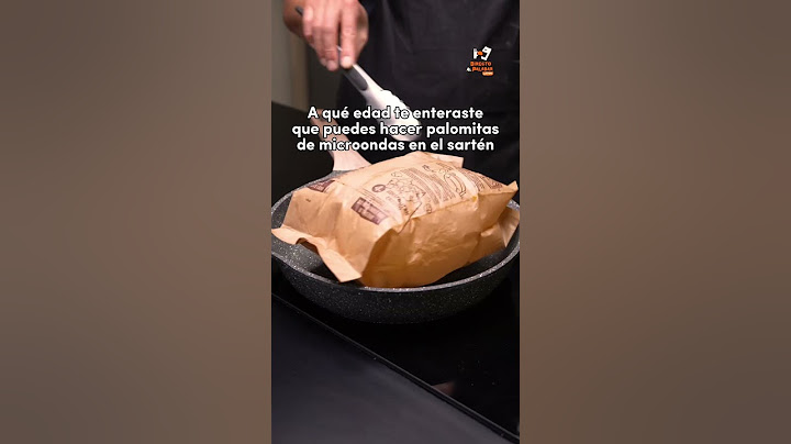 Así puedes preparar palomitas de microondas en tu sartén. 👌🏽
