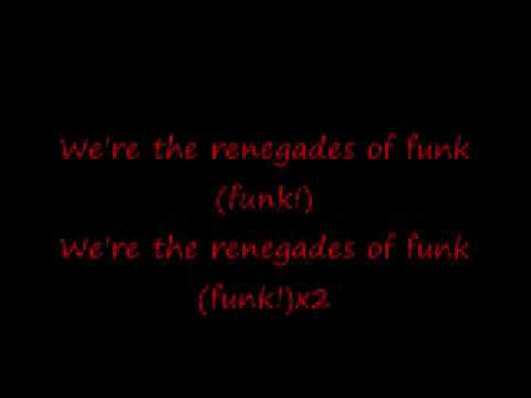 renagades of funk with lyrics