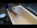 Подготовка и покраска стальной ванны