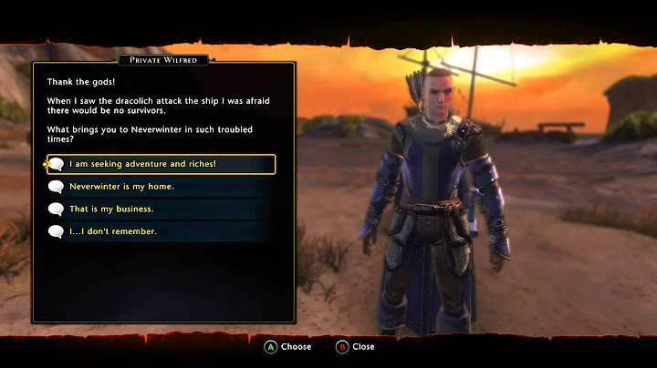 Neverwinter xbox one beta (My first 20 minuets)
