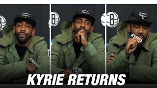 Kyrie Irving on RETURNING From Suspension | Nets Postgame Interview