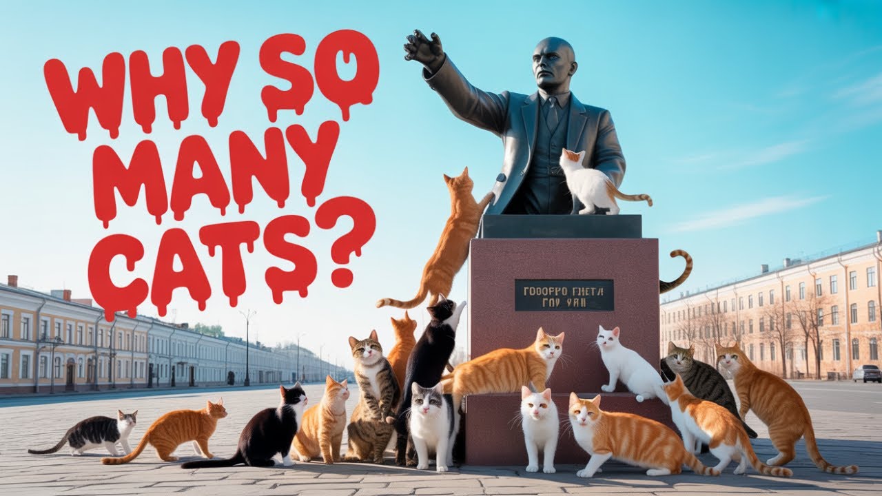 Why are there cats everywhere in Russia? Let's fight! 