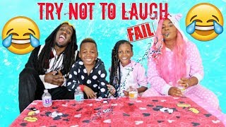 Try Not To Laugh Challenge Family Challenge