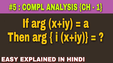Complex numbers and there geometrical representation solved problems | problem 5