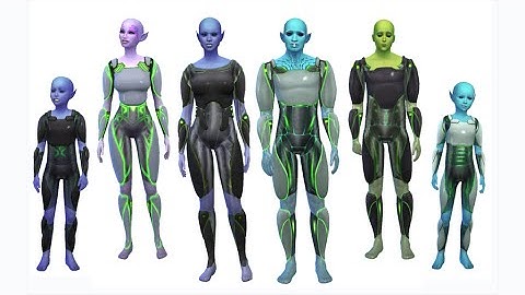 The Sims 4 Get To Work: Alien Create A Sim
