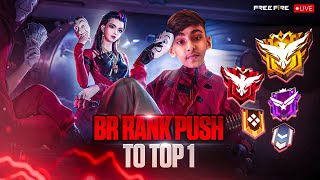 Back to back BOOYAH in BR Rank!🥳Full Map Gameplay with AISENZO 😍Free Fire LIVE