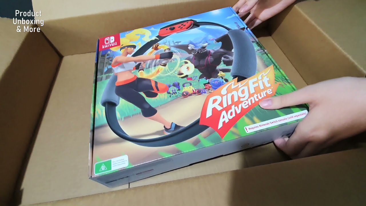 Ring Fit Adventure - Nintendo Switch Console Game | Product Unboxing