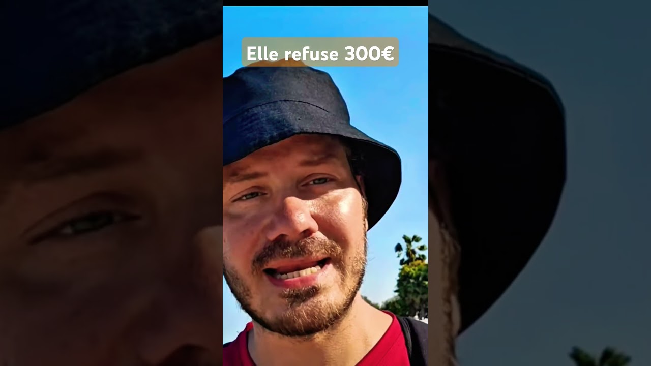 Elle ne veut pas gagner de l'argent facil... 