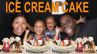 BEAST FEAST FAMILY CAKE SMASH CHALLENGE GETS MESSY
