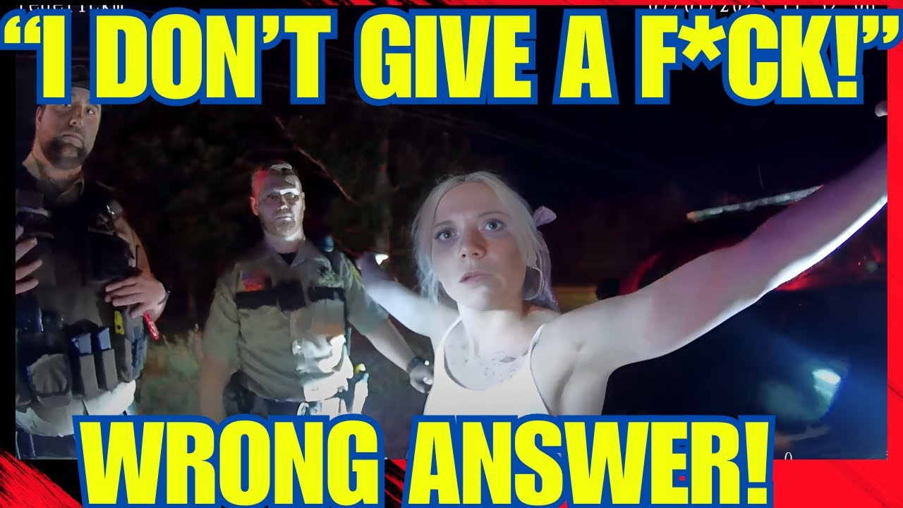 Woman FLIPS OUT On POLICE After SMASHING Her Car! - YouTube