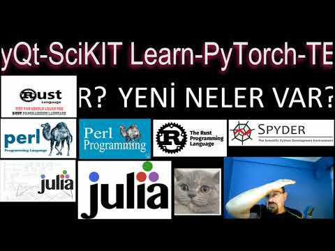 Temmuzda Neler Neler Olacak? Temmuz itibariyle Yeni Dersler Katılacak-Perl-Rust-Julia-Python modules