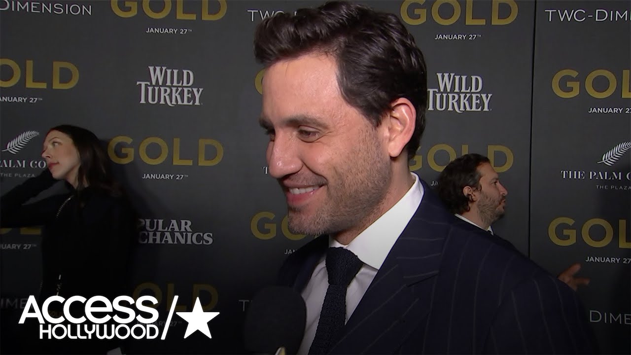 'Gold's' Édgar Ramírez Jokes About Being 'The Handsome One' On Set | Access Hollywood