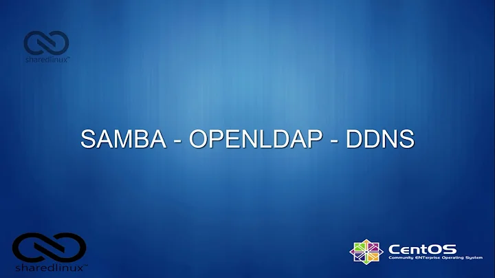 [LAB 13 - PART 4/4] - Cấu hình SAMBA server kết hợp LDAP (over TLS) và DDNS