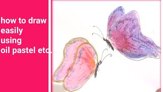 Menggambar Kupu kupu, Burung dan Tetesan Air Super Mudah #menggambarsederhana #retnakusuma