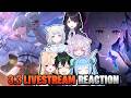 JP VTubers Get Hyped and Emotional Watching 3.3 Live [JP Vtubers Reaction ENG Sub]