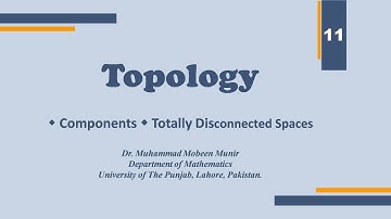 11 Components, Totally Disconnected Spaces