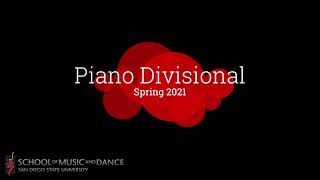 SDSU School of Music and Dance Piano Divisional 2021