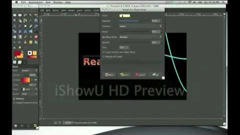 How to make Neon paths and Texts as well as Glowy 3D Text in Gimp.