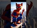 The World Needed Hero, It Got spiderman | The kitten faces the dangerous robot to save the city 🐱🕷️