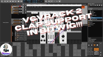 VCVRACK2 CLAP support released! Bitwig supported