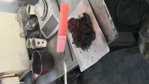 expandable graphite testing