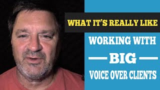 What it’s REALLY Like Working With Big Voice Over Clients | Coca-Cola, Disney, Ford…