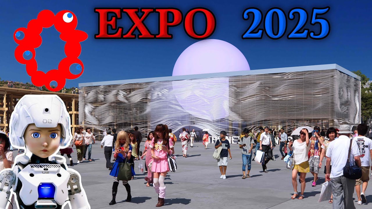 Выставка ТЕХНОЛОГИЙ В ЯПОНИИ . EXPO 2025. Жизнь в Японии