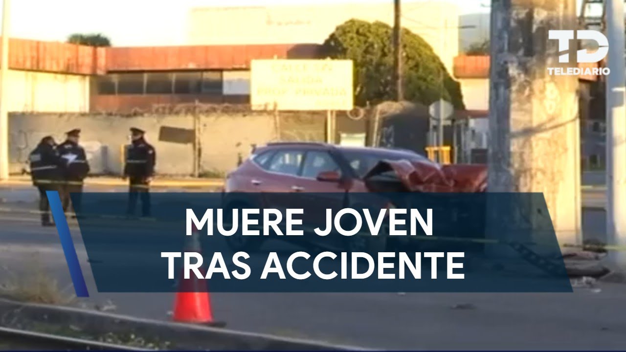 Joven muere al chocar contra poste en la avenida Ruiz Cortines en ...