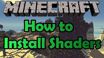 Minecraft | How To Install Shaders Mod For 1.10.2!