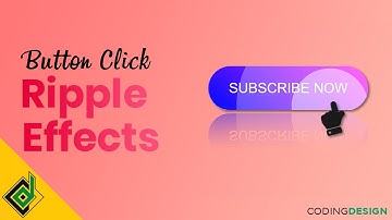 Material Design Button Ripple Click Effect Using Vanilla JavaScript
