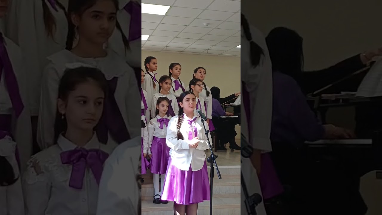 Bülbül adına ixtisas musiqi məktəbi.05.04.2026 ci il. Fizuli kantatası 🎼🎵🎶 ifa Aylin Məmmədzadə .