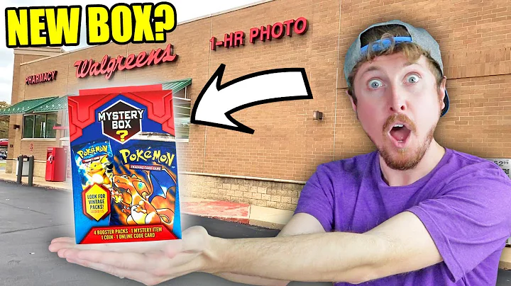 NEW POKEMON CARDS MYSTERY BOX AT WALGREENS with a CHANCE AT BASE SET PACK? Searching All The Stores