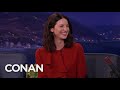 Caitriona Balfe Teaches Conan A Gaelic Phrase - CONAN on TBS