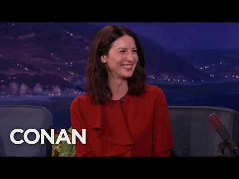 Caitriona Balfe Teaches Conan A Gaelic Phrase - CONAN on TBS