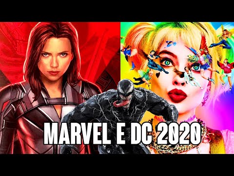 Mulher Maravilha 1984, Viúva Negra e Venom 2: Os filmes da Marvel e DC para 2020