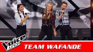 Freja, Mikkel & Freja-Bella (Team Waf) | "I Love Me" af Meghan Trainor | Battle | Voice Junior 2016