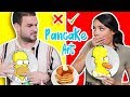 RETO: Dibujos Que Se Comen! 🥞 Yarissa vs Artista 🎨 PANCAKE ART CHALLENGE