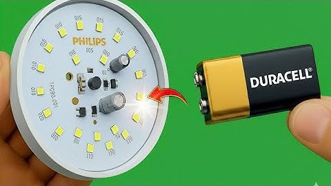 Millions Don’t Know This Secret 😱!! Easy Way to Fix LED Bulbs with Battery
